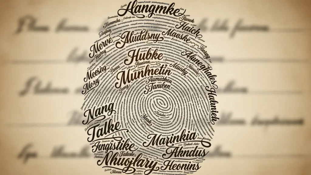 A name is a fingerprint