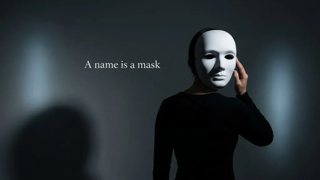 A name is a mask