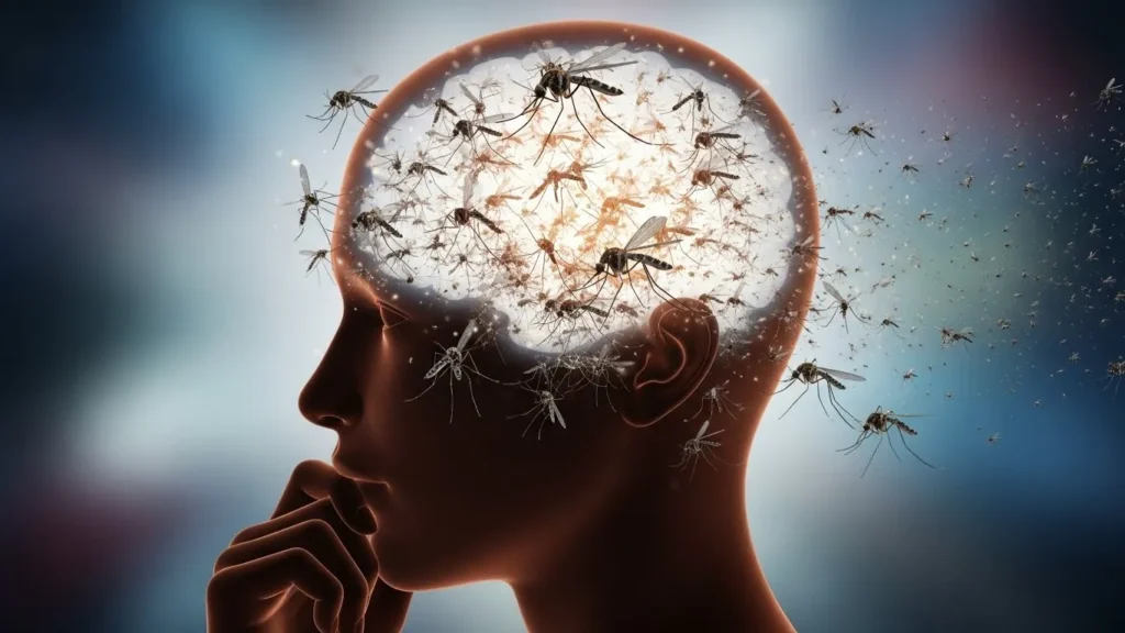 A swarm of mosquitoes in my mind