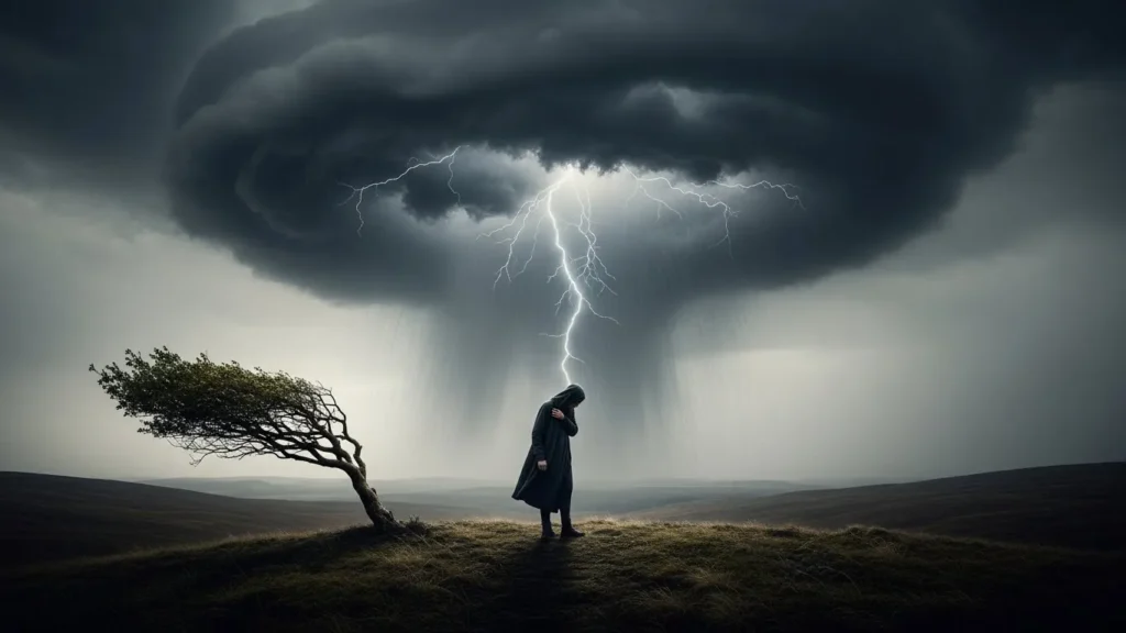 Anxiety is a storm cloud above my head