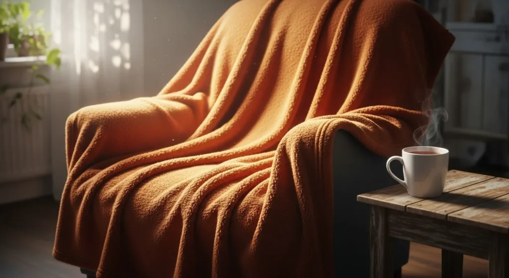 Calm is a warm blanket