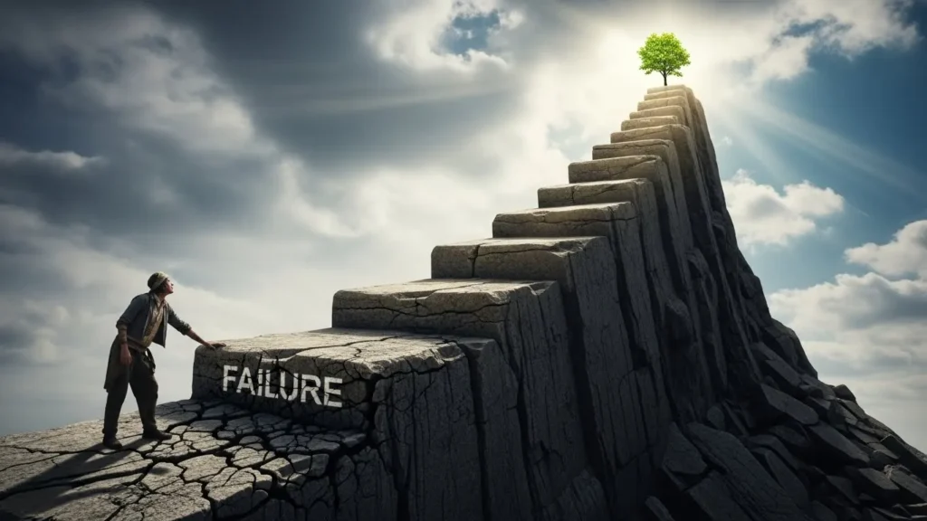 Failure was a stepping stone