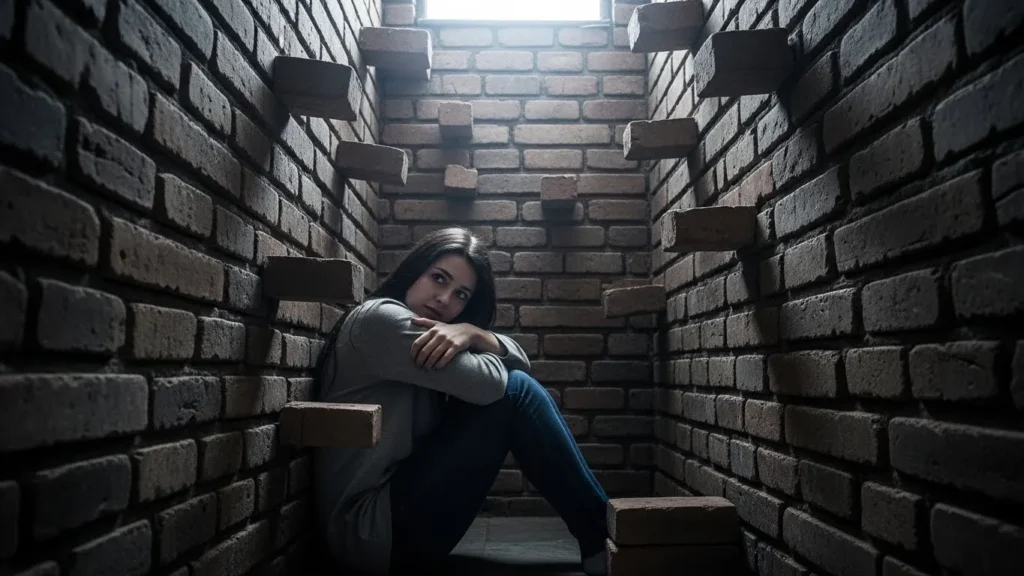 Fear built walls around her heart