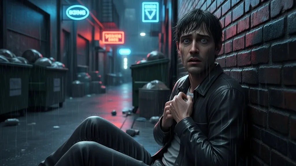 Fear clung to him like wet clothes