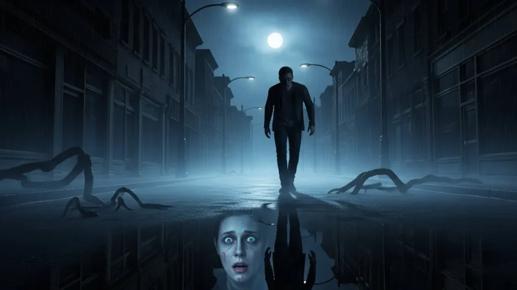 Fear crawled up my spine