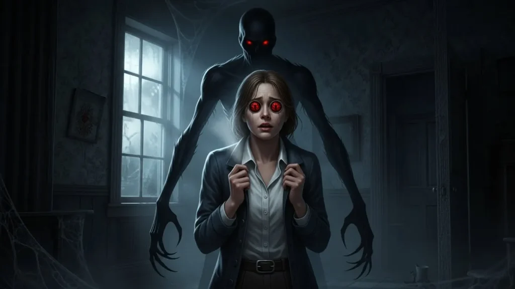 Fear froze her in place