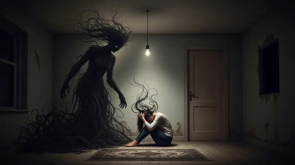 Fear lived rent-free in her mind