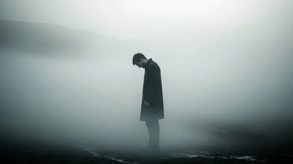 Grief wrapped around him like fog