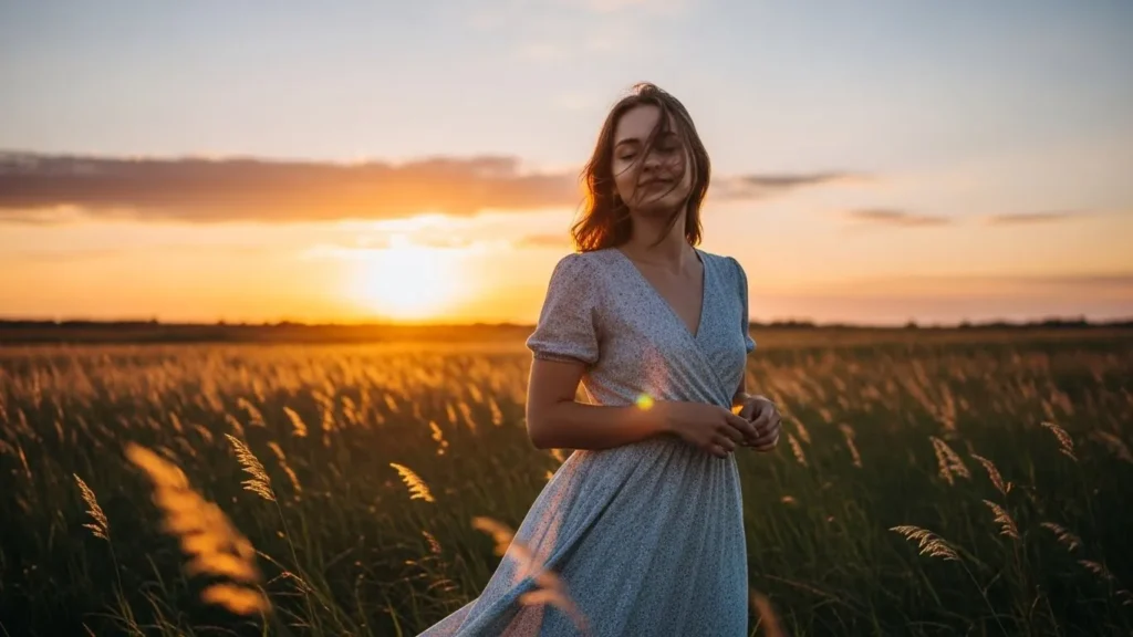 Happiness is a gentle breeze