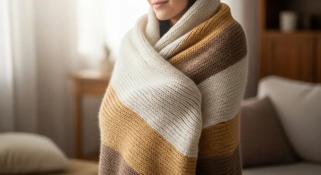 Her caring was a warm blanket