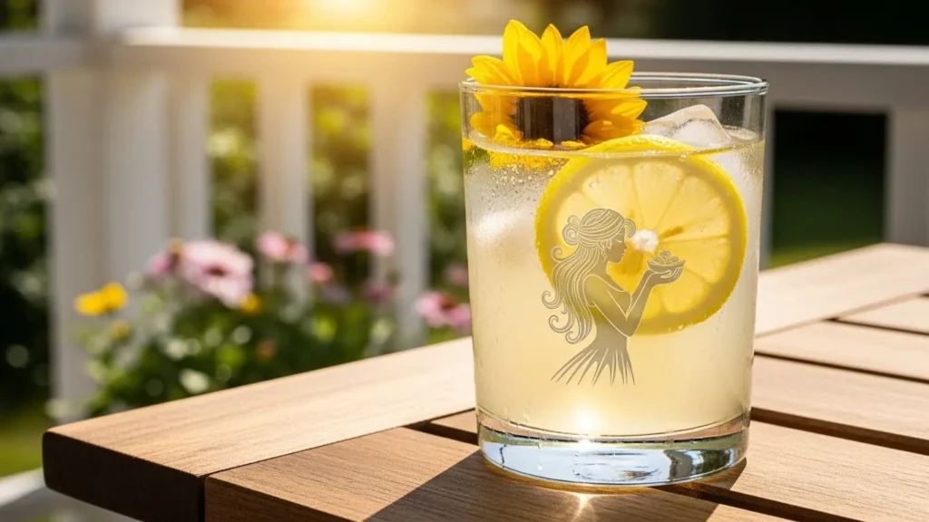 Her kindness was a glass of lemonade