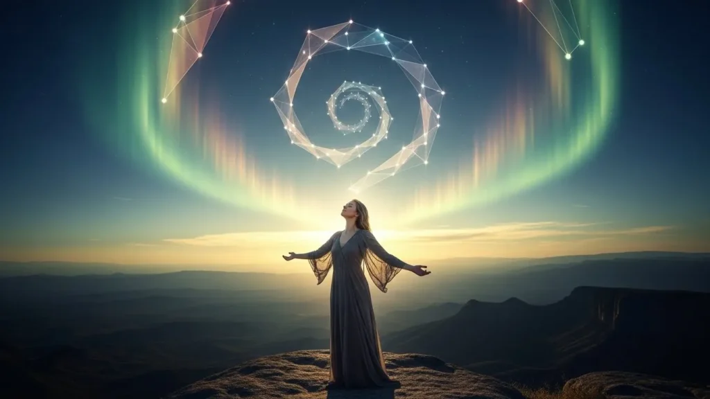 Her mindset expanded like a widening horizon