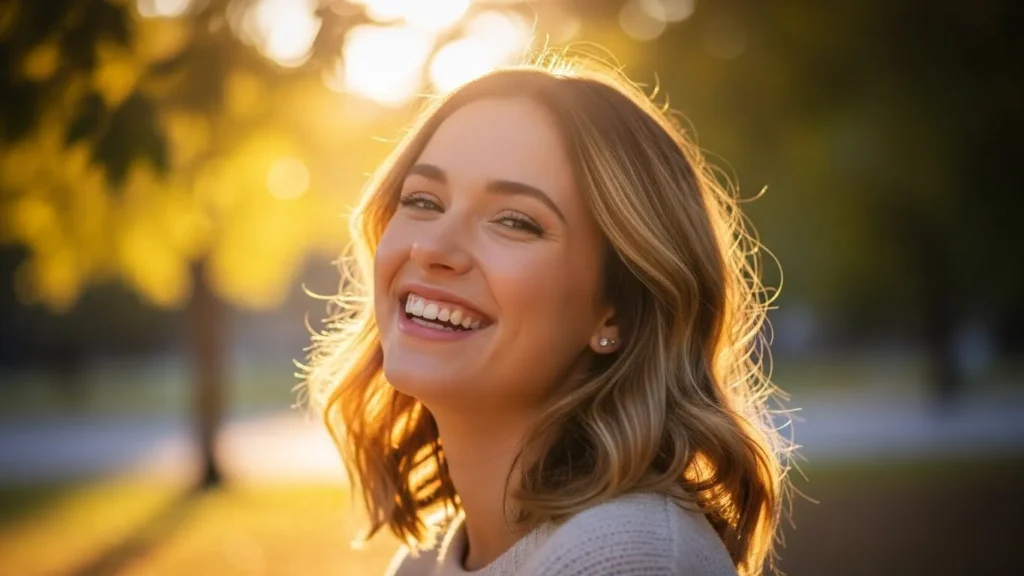 Her smile was sunshine