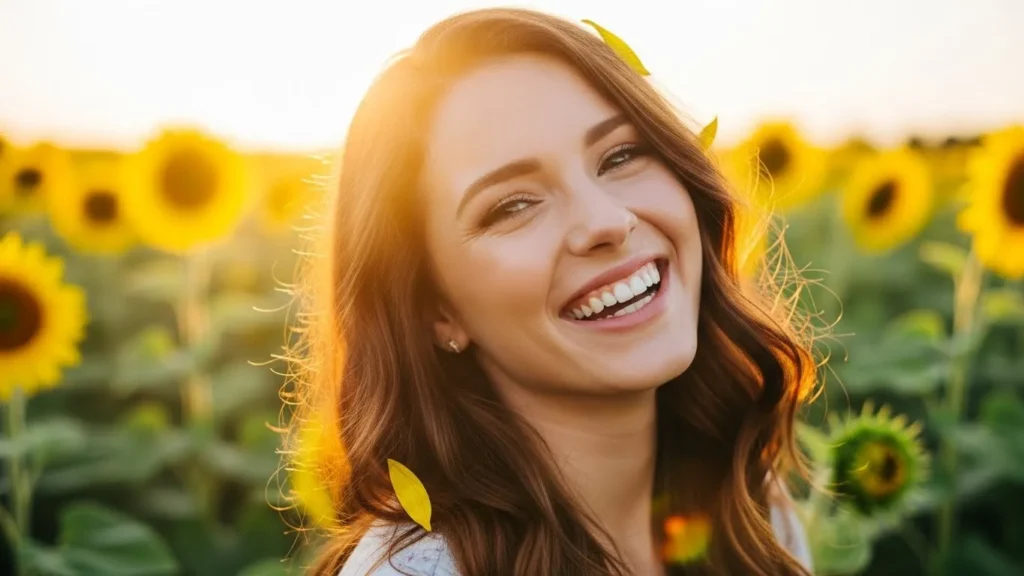 Her smile was sunshine