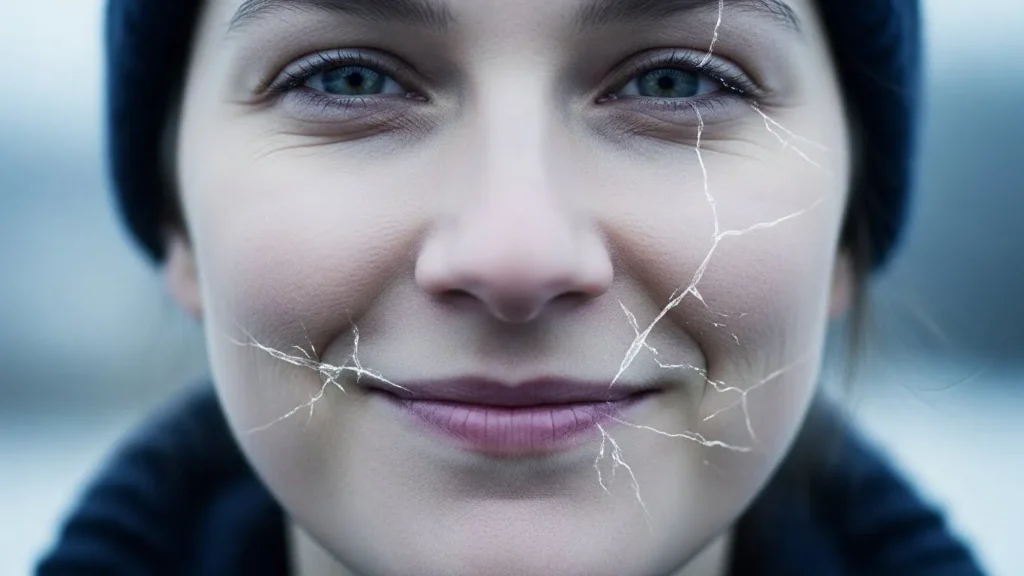 Her smile was thin ice