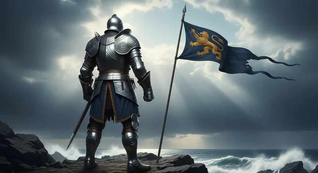 His courage was unbreakable armor