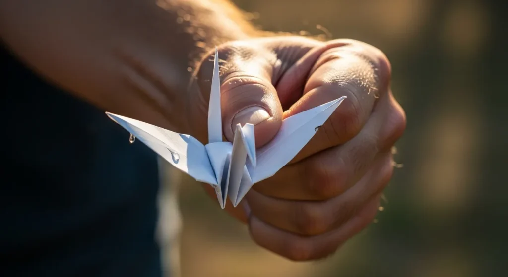 His grip on hope was iron-tight