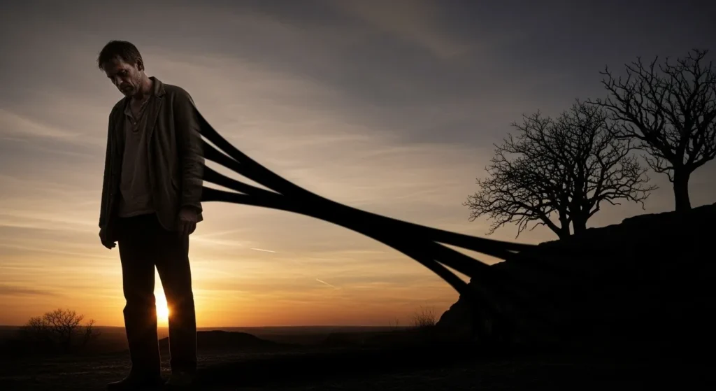  His loyalty was a shadow