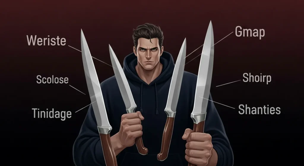 His words were sharp knives.