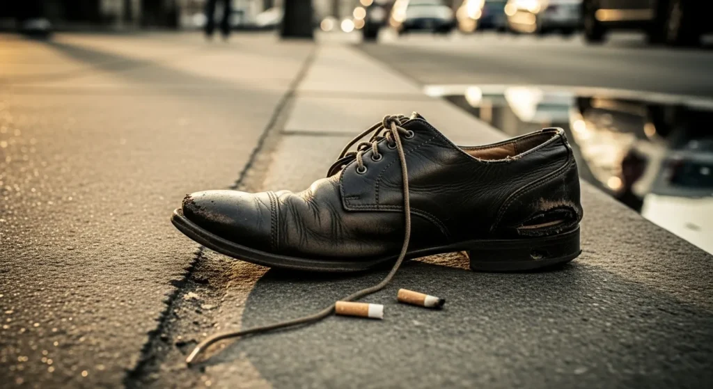 I felt like a worn-out shoe