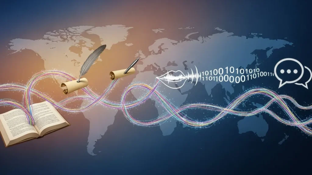 Language is a thread