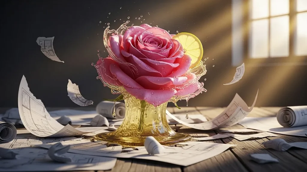 Lemonade rose from broken plans