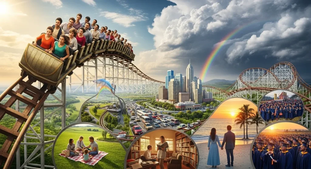 Life is a roller coaster