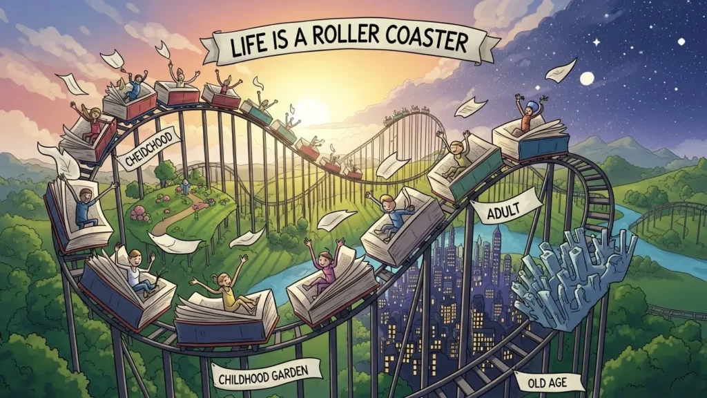  Life is a roller coaster