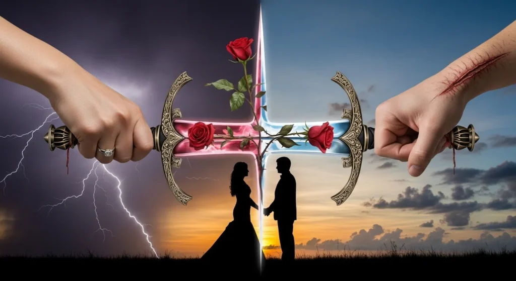 Love is a double-edged sword