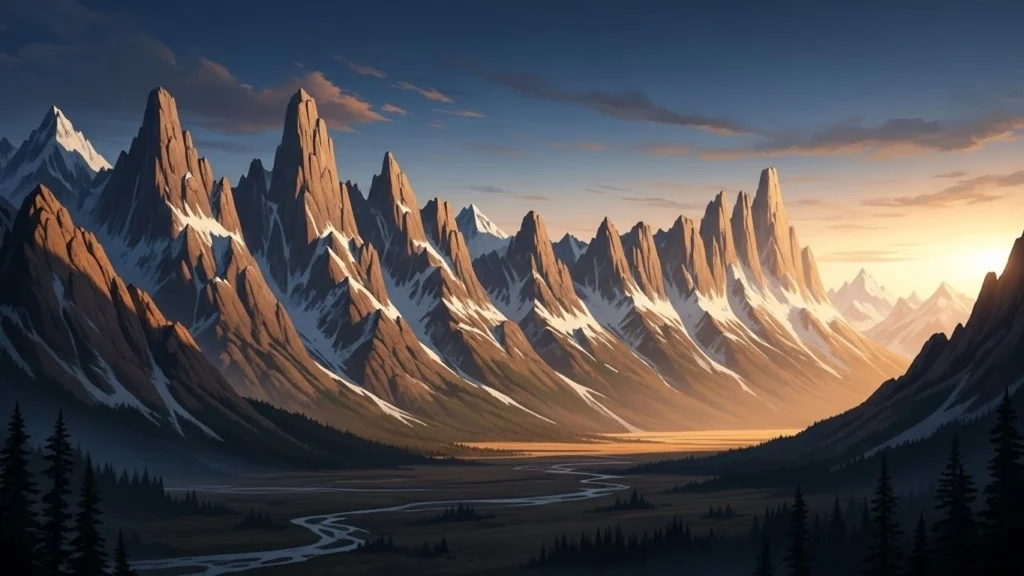 Mountains are nature’s spine