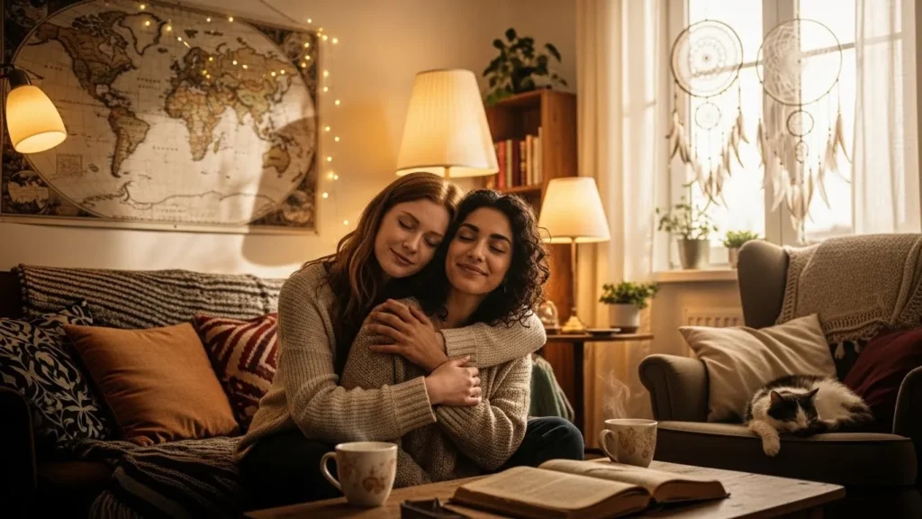 My best friend is my home away from home