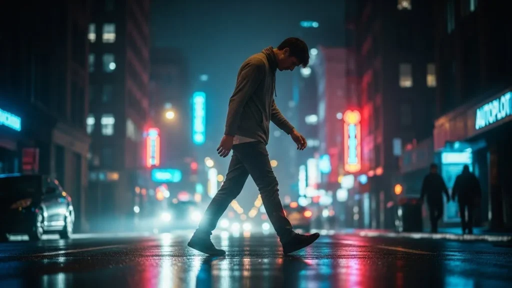 My body moved on autopilot