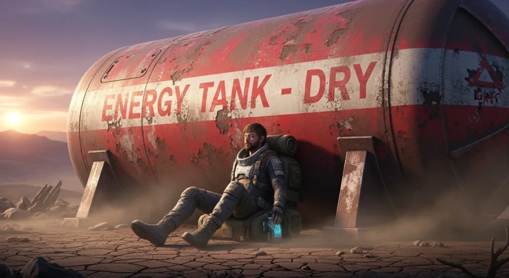 My energy tank was dry