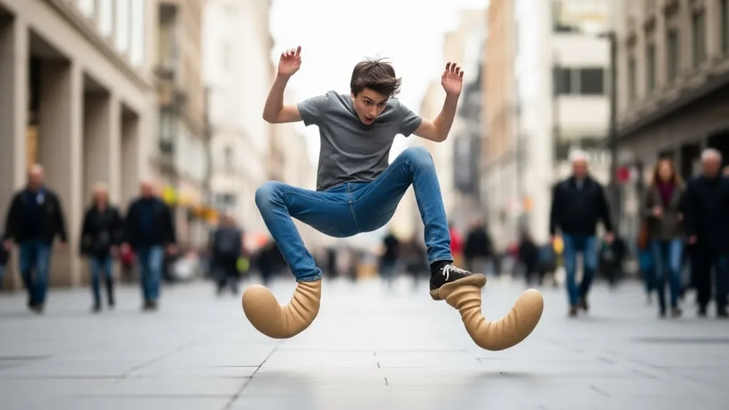 My legs turned to rubber