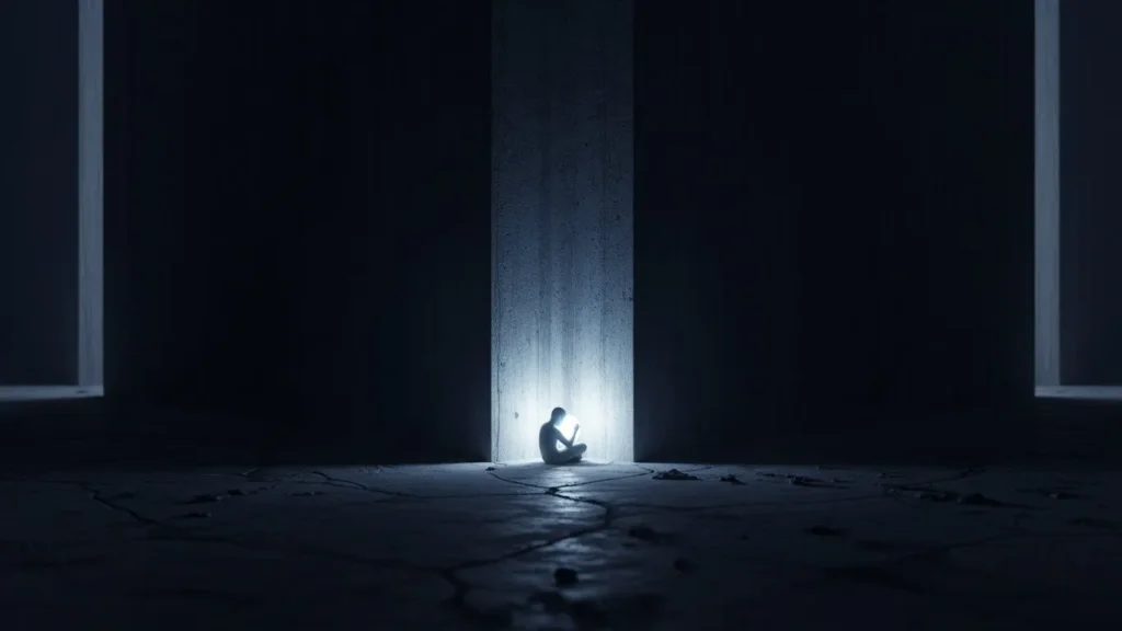 My soul shrank into a corner