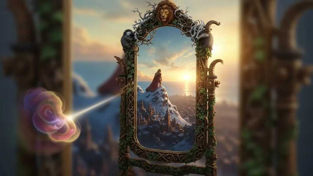 Narnia is a mirror of the soul.