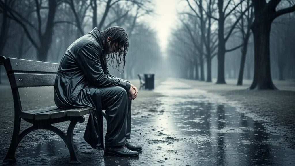 Sadness clung like wet clothes