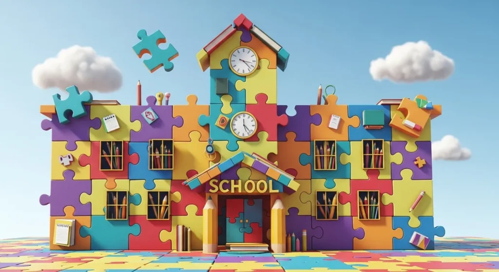 School is a puzzle