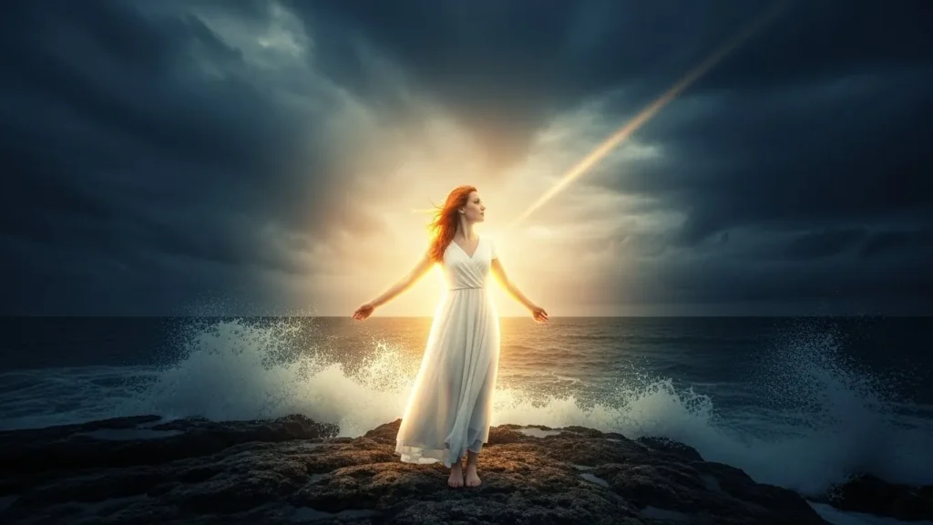 She was a bright star in a cloudy sky