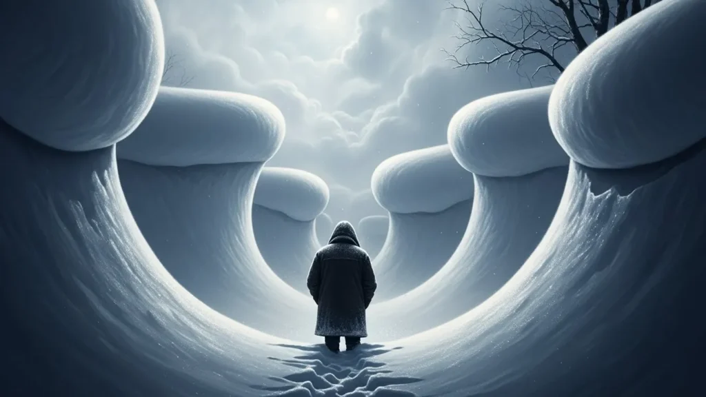 Snow was a soft prison