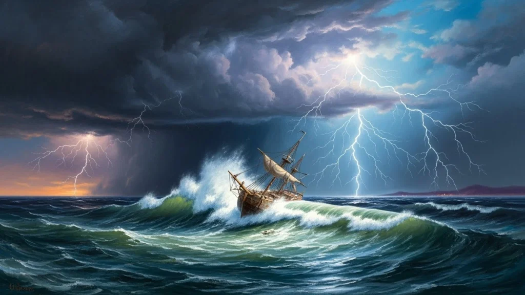 Storms are nature’s anger