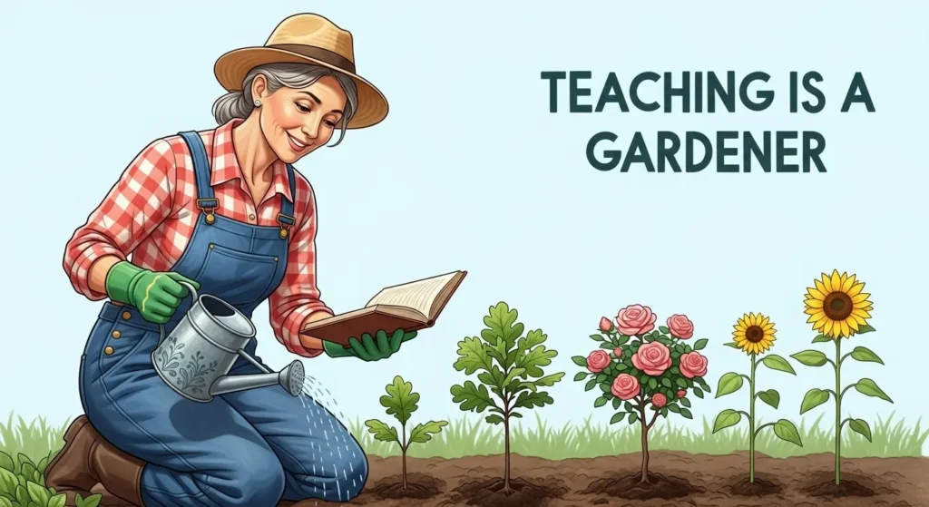 Teaching is a Gardener