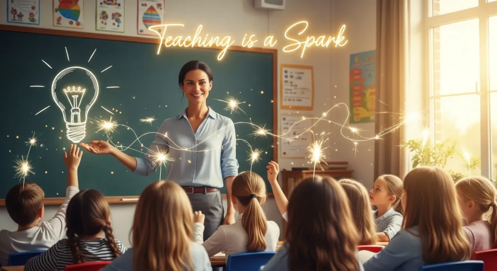  Teaching is a Spark