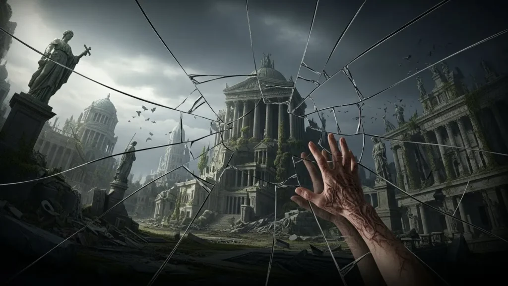 The empire reflects fragile authority