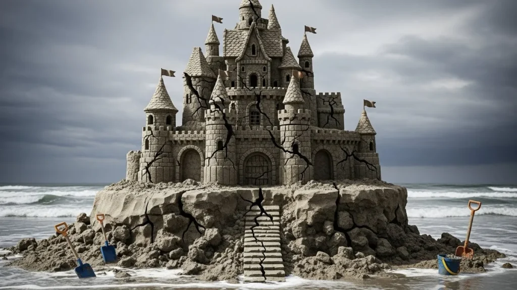 The plan was built on sand