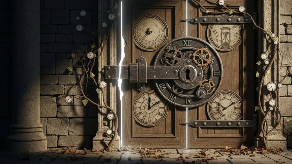 Time is a locked door