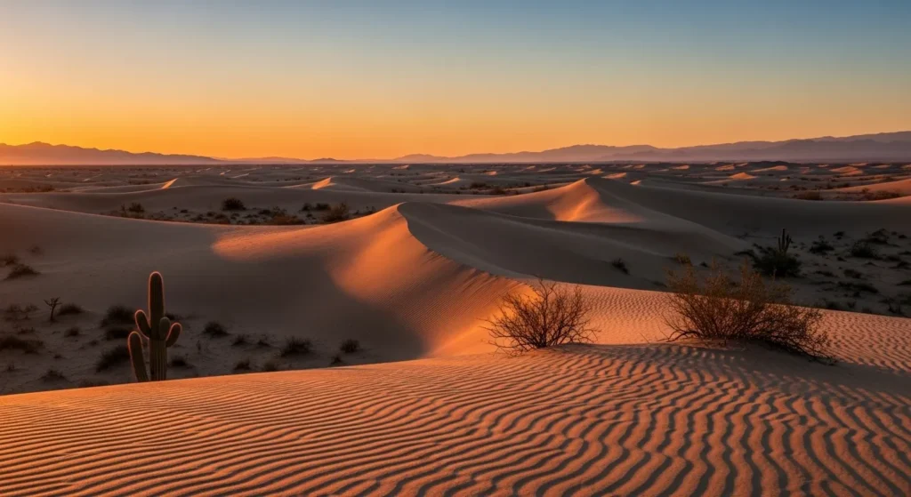 A Quiet Desert