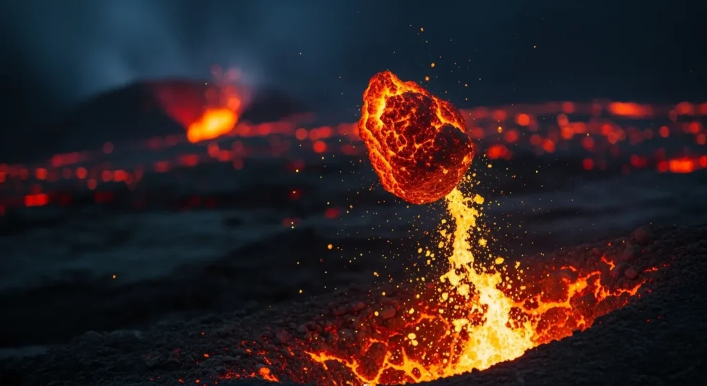  A rock is a fire spark