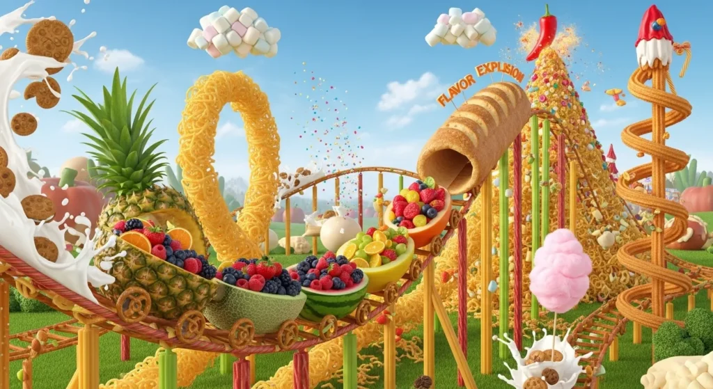  A rollercoaster of tastes