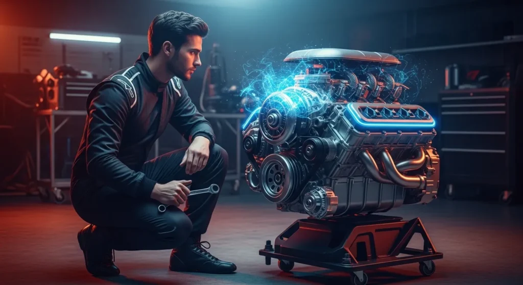 Ambition is a racing engine